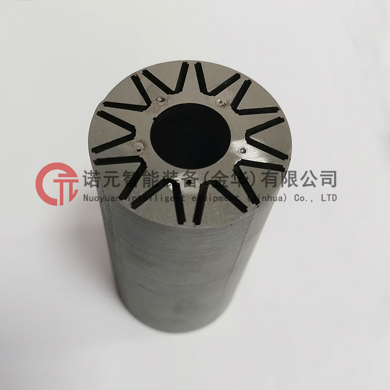 電動車V型轉子插磁鋼